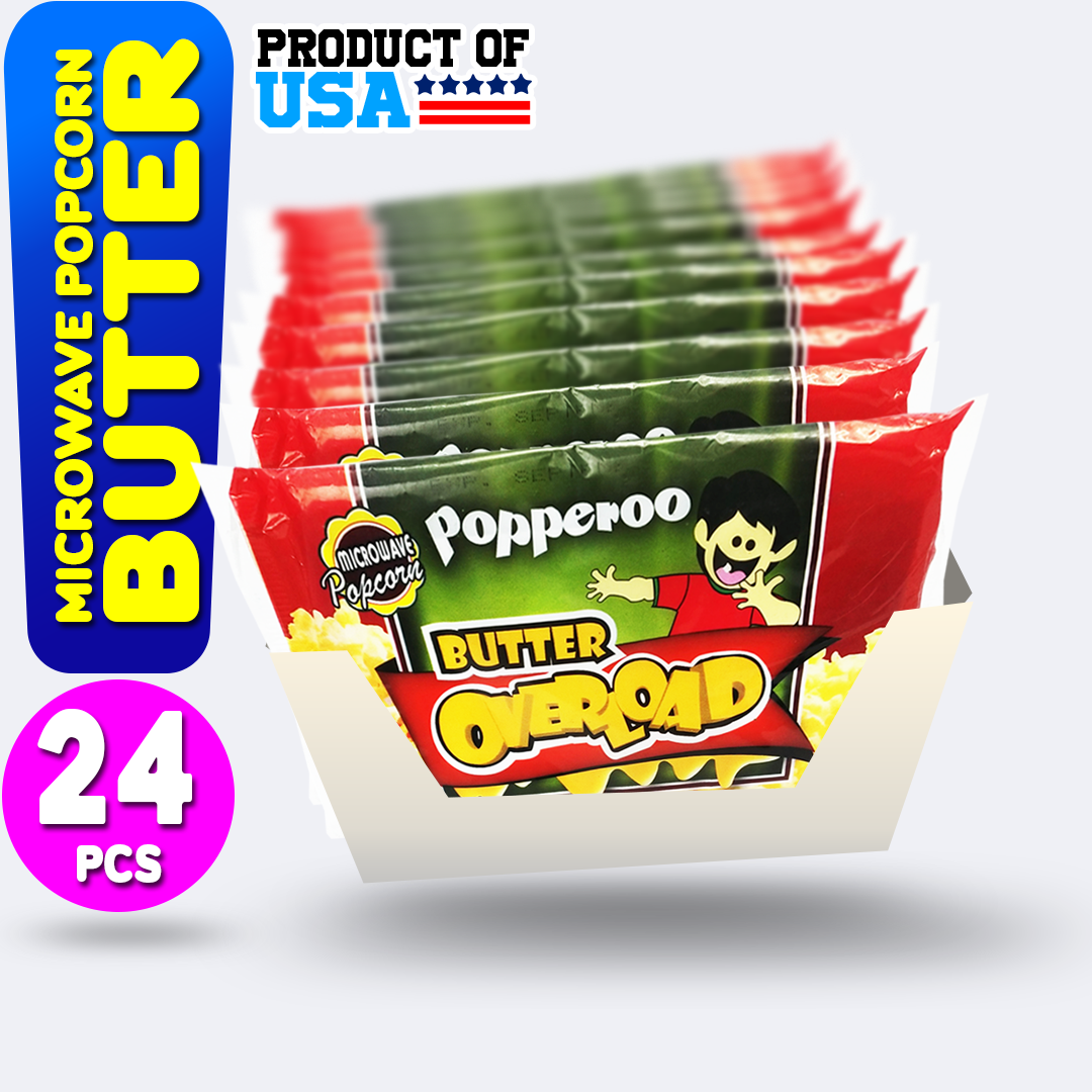 Butter Overload Microwave Popcorn Philippines